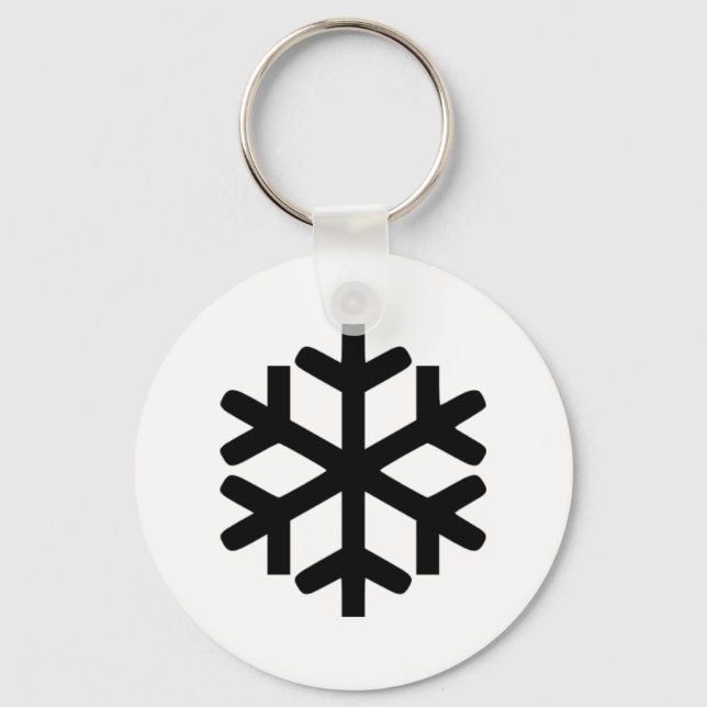Chaveiro Floco de neve (Frente)