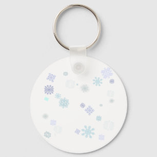 Chaveiro Flocos de neve pálidos