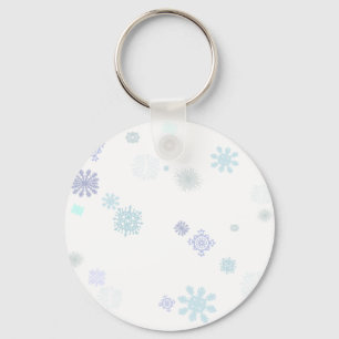 Chaveiro Flocos de neve pálidos