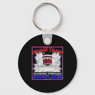 Chaveiro Flocos De Neve Para O Presidente Trump! Comboio Ma