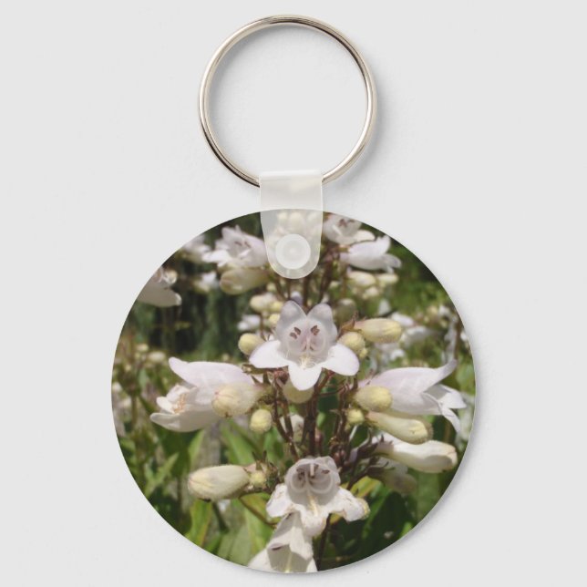 Chaveiro Flor Branca (Frente)