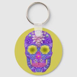 Chaveiro Flor - Caveira 5