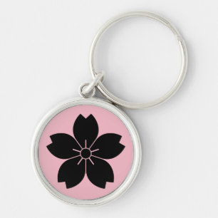 Chaveiro Flor de cereja selvagem