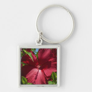 Chaveiro Flor de Hibiscus e Céu Azul