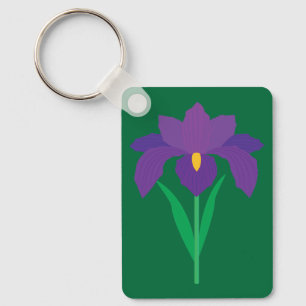 Chaveiro Flor de Íris
