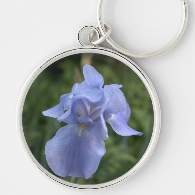 Chaveiro Flor de Íris Violeta (Frente)