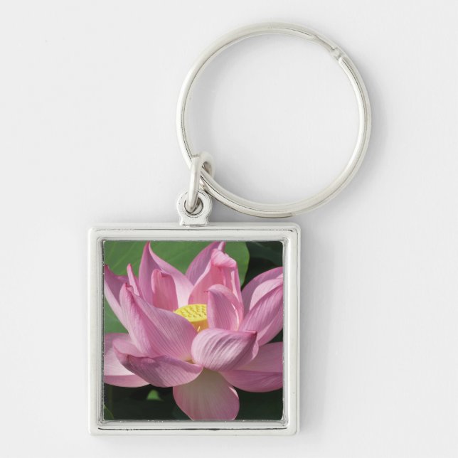 Chaveiro Flor de Lotus Rosa IV (Frente)