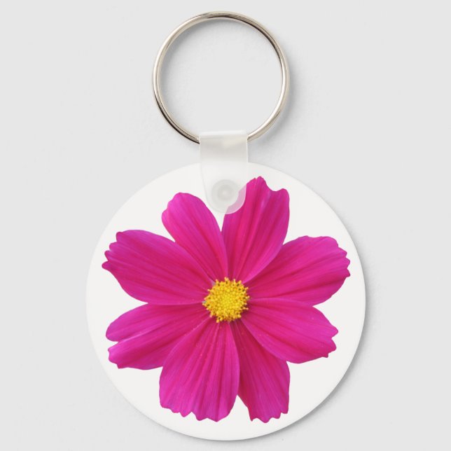Chaveiro flor do cosmos (Frente)