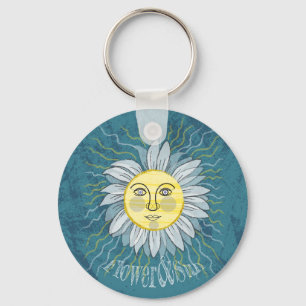 Chaveiro Flor e Sol - Natureza