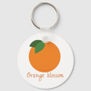 Chaveiro Flor Laranja