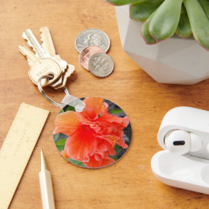 Chaveiro Flor Laranja