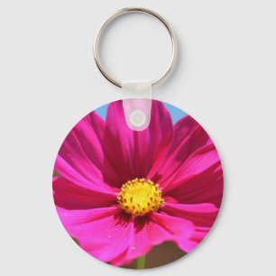 Chaveiro Flor magenta