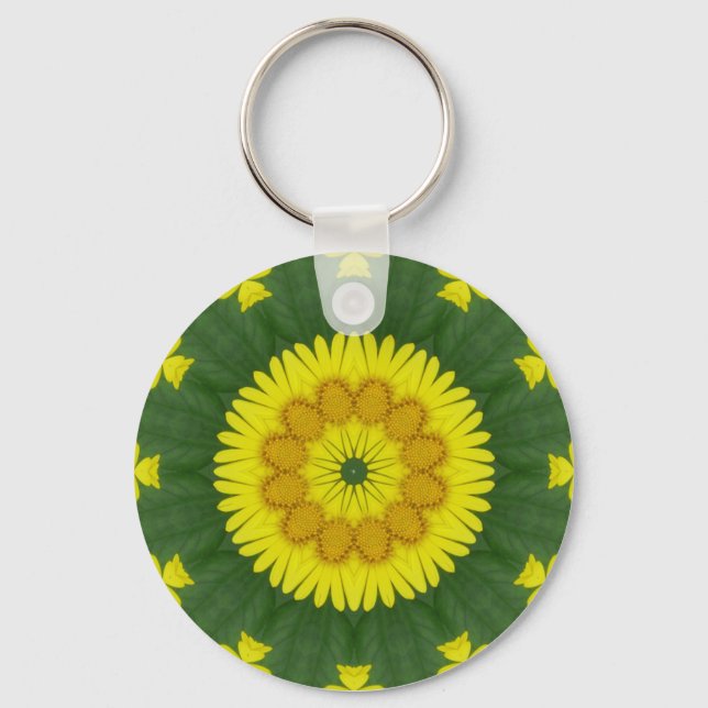 Chaveiro Flor Mandala 05 (Frente)