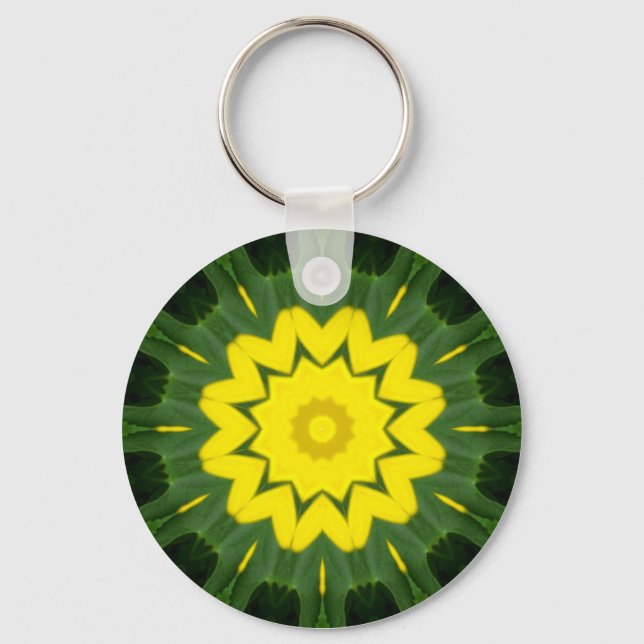Chaveiro Flor Mandala 06 (Frente)