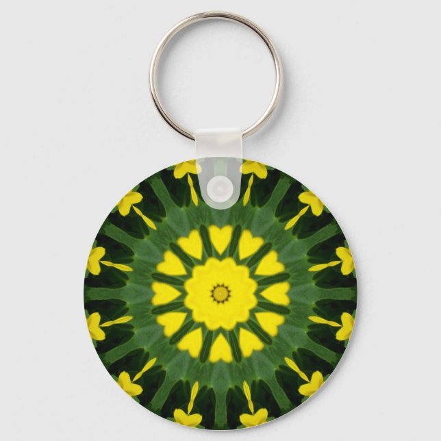 Chaveiro Flor Mandala 07 (Frente)