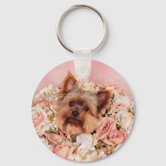 Chaveiro Flor pup (Frente)