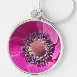 Chaveiro flor púrpura exótica, macro foto -