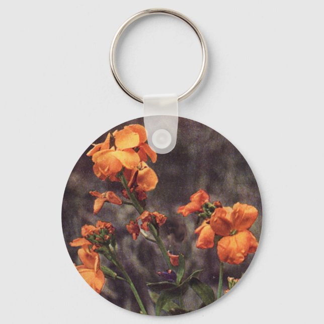 Chaveiro Flor selvagem: Wallflower (Frente)