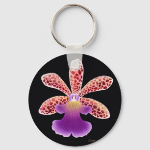 Chaveiro Flor tropical da orquídea de Oerstedella