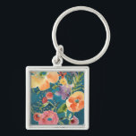 Chaveiro Florais Abundantes I<br><div class="desc">Abundante Florals I de Chariklia Zarris. Feito em estilo aquoso,  essas flores foram criadas em formas e cores variadas. | 144503FN</div>