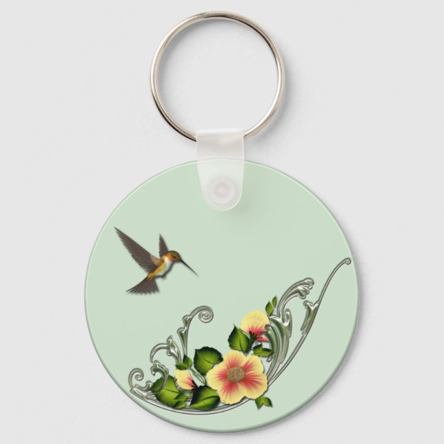 chaveiro floral (Frente)