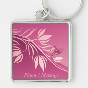 Chaveiro floral da forma 2