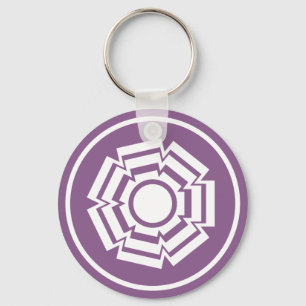 Chaveiro Floral Groove, EggPlant