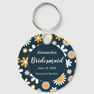 Chaveiro Floral Moderno