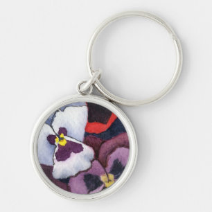 chaveiro Floral "Pansy 2"