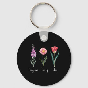Chaveiro Floral Sutil 8647 Flores Trump Dedaleira Margarida