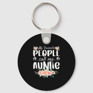 Chaveiro Florals Minhas Pessoas Favoritas Me Chamam De Tia