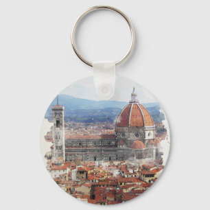 Chaveiro Florence Itália Watercolor Art