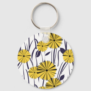 Chaveiro Flores amarelas