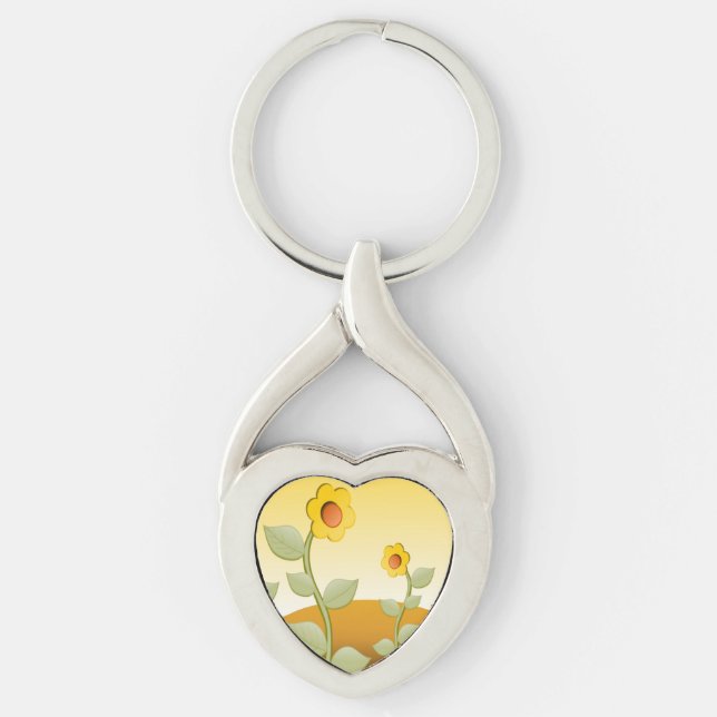 CHAVEIRO FLORES AMARELAS (Frente)
