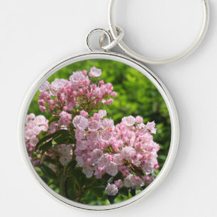Chaveiro Flores Bonitas de Laurel da Montanha Rosa