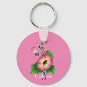 Chaveiro Flores Cor-de-Rosa Anormais Thunder_Cove