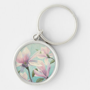 Chaveiro Flores cor-de-rosa do sul