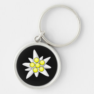 Chaveiro Flores de Edelweiss
