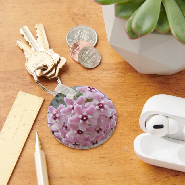 Chaveiro Flores De Fábrica De Hoya Rosa Floral (Mesa)