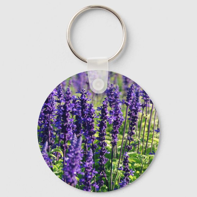 Chaveiro Flores de lavanda (Frente)