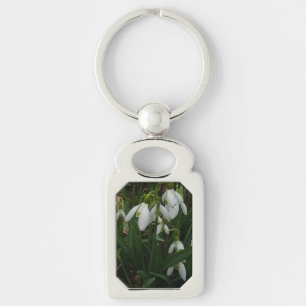 Chaveiro Flores de primavera Brancas I (Galanthus)
