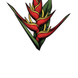 Chaveiro Flores do Brasil