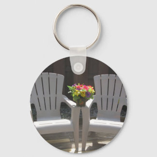 Chaveiro Flores e cátedras de Adirondack
