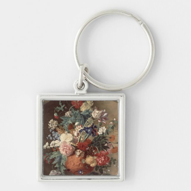 Chaveiro Flores em um vaso do Terracotta, 1736 (Frente)