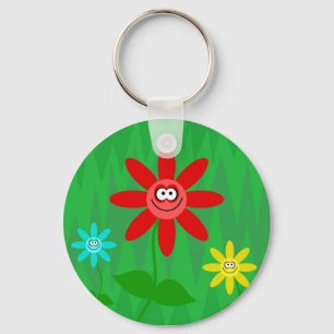 Chaveiro Flores Funky