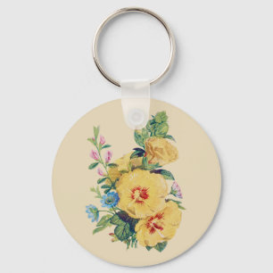 Chaveiro Flores Vintage II