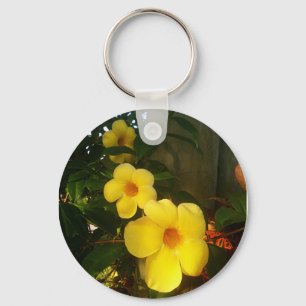 Chaveiro Floresça o jGibney 2014 amarelo da praia do cacau