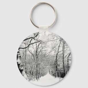 Chaveiro Floresta de inverno Fria