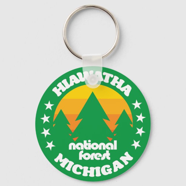 Chaveiro Floresta Nacional Hiawatha (Frente)
