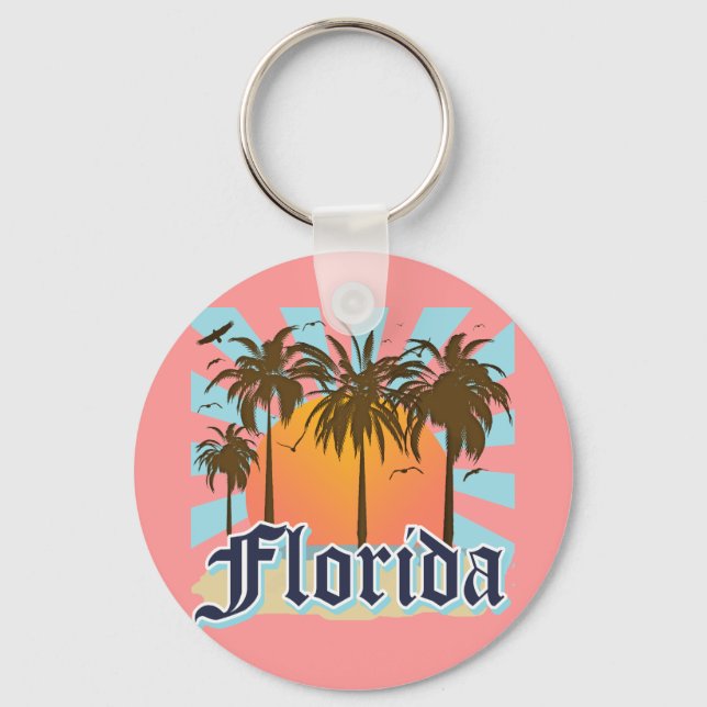 Chaveiro Florida The Sunshine State USA (Frente)